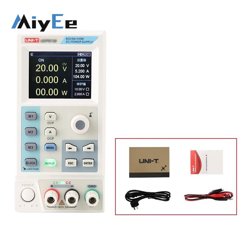 Programmable Dc Power Supply 60V 5A - UNI-T 60V 5A/8A180W/100W Fuente de alimentación
