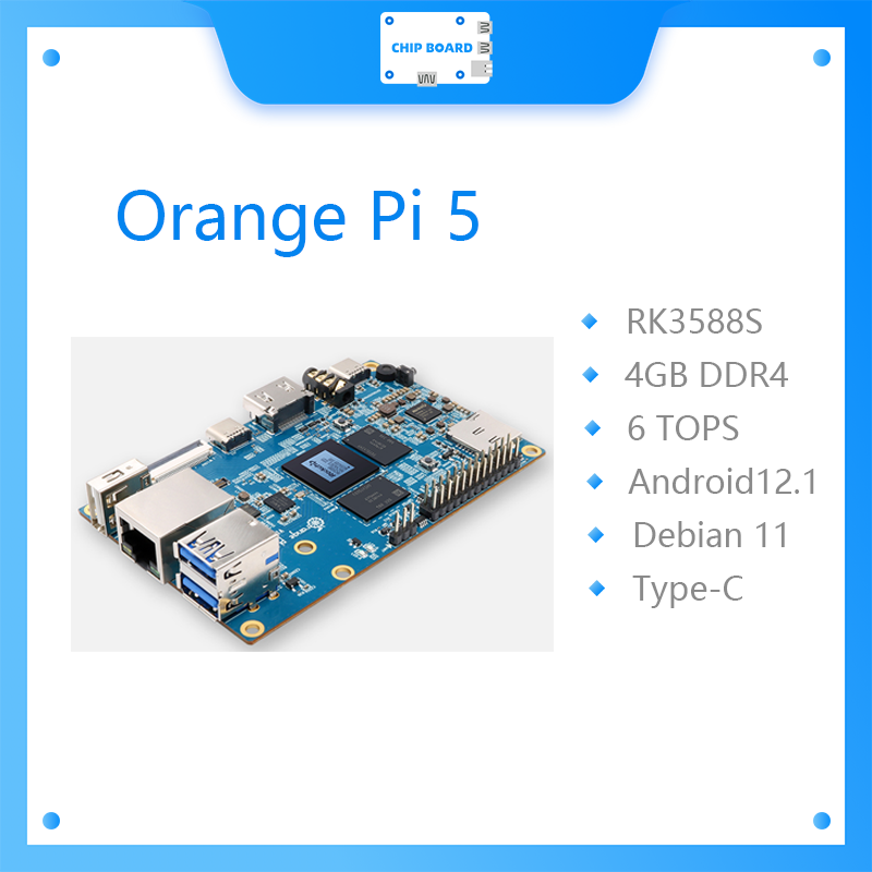Orange Pi 5 Plus 16Gb - Orange Pi 5 4GB RK3588S, módulo