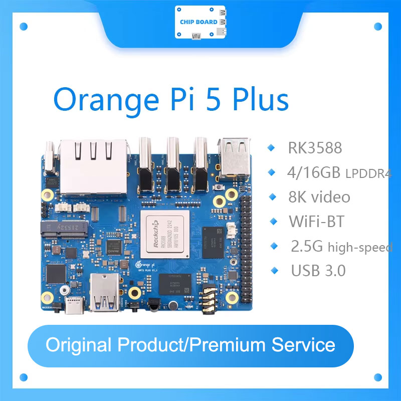 Radxa Rock 5B 16Gb - Orange Pi 5 Plus placa única