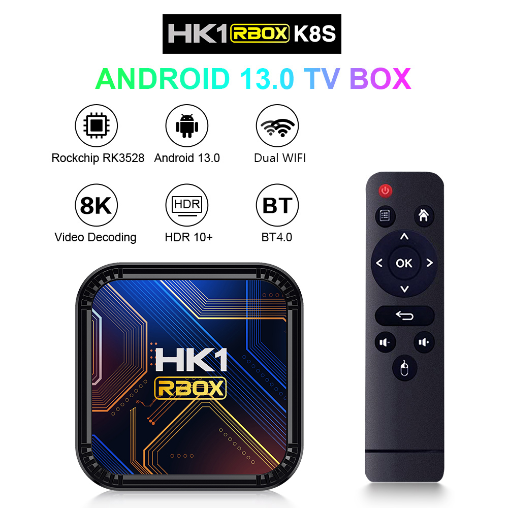 HK1 K8S Android 13 TV Box Rock - Radxa Rock 5B 16Gb reseña y precio