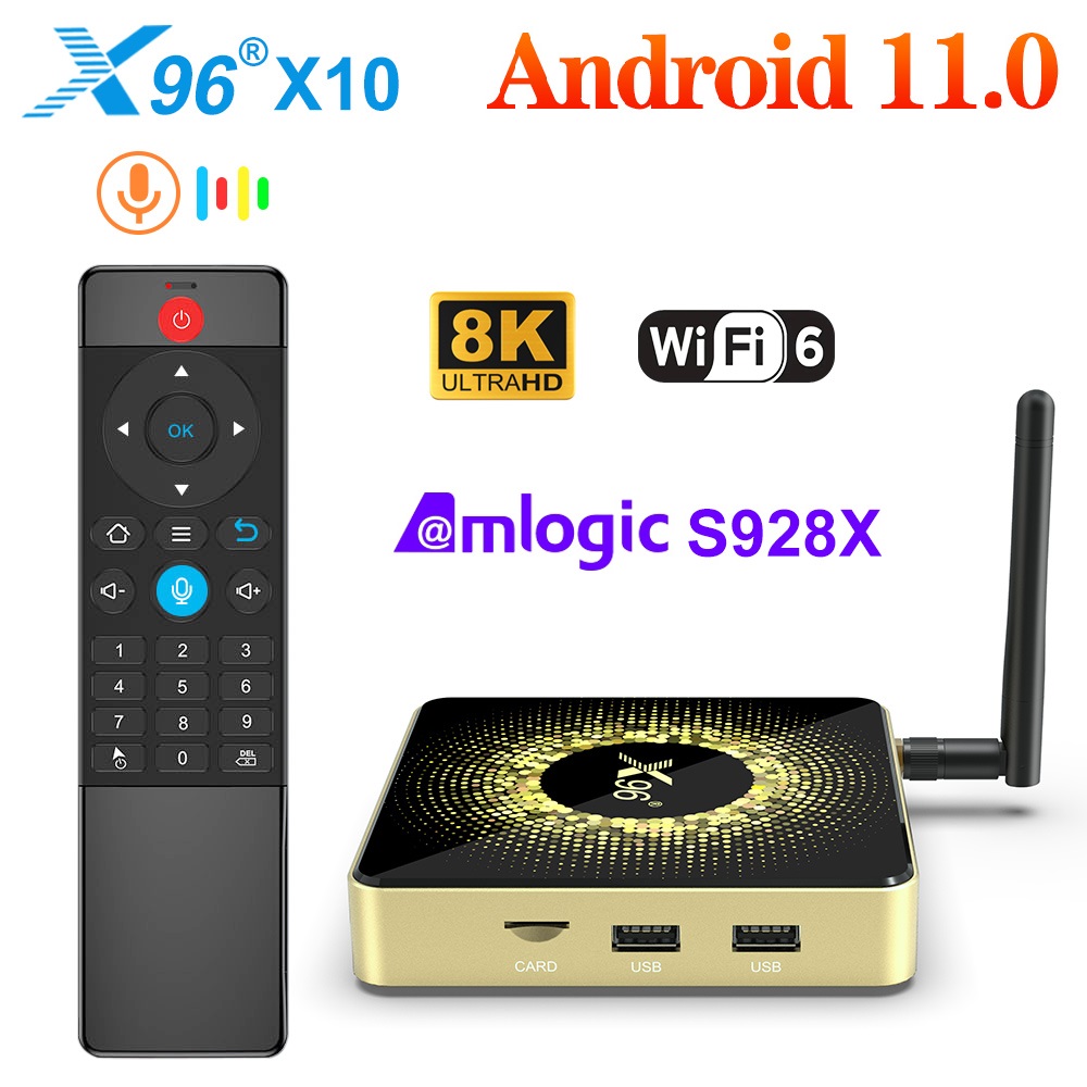X96 X10 Amlogic S928X-J TV Box - Khadas Vim4 8Gb reseña y precio