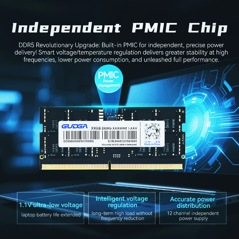 Memoria RAM GUDGA DDR5 de 8GB, - Khadas Vim4 8Gb reseña y precio