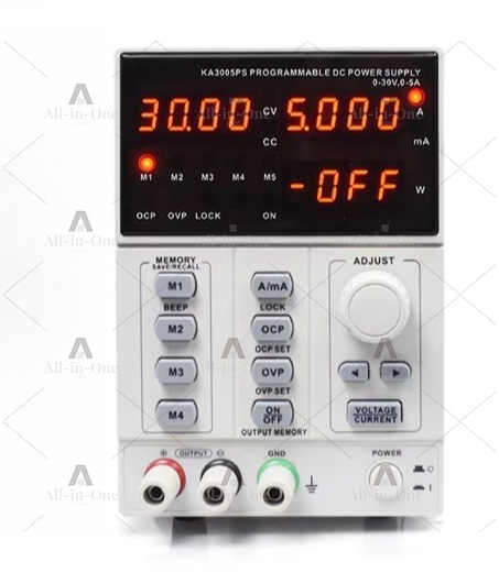Fuente de Alimentación Digital - Programmable Dc Power Supply 60V 5A reseña y precio