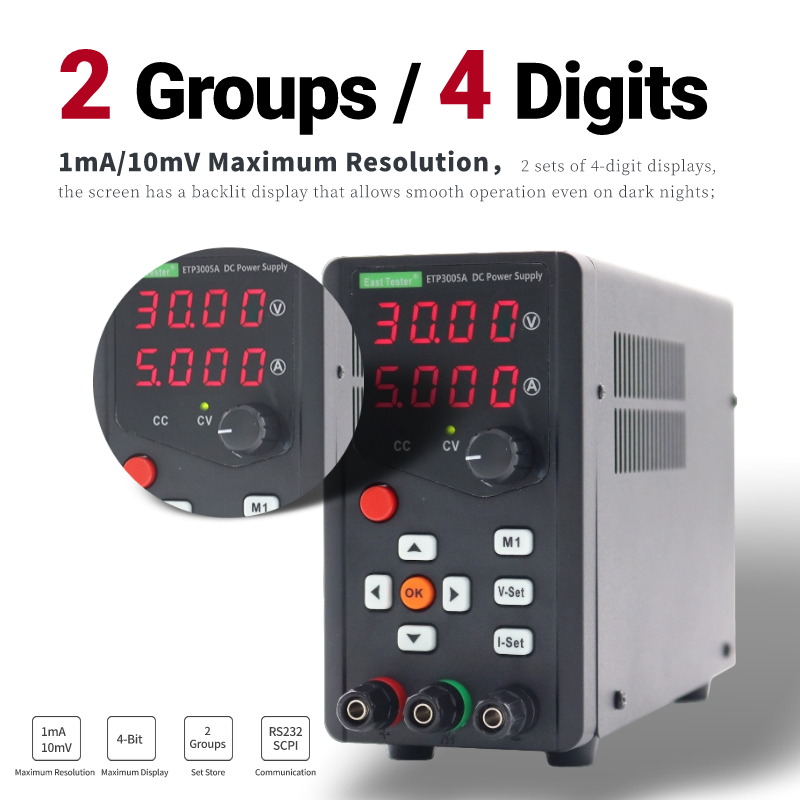 Fuente de alimentación regulad - Programmable Dc Power Supply 60V 5A reseña y precio