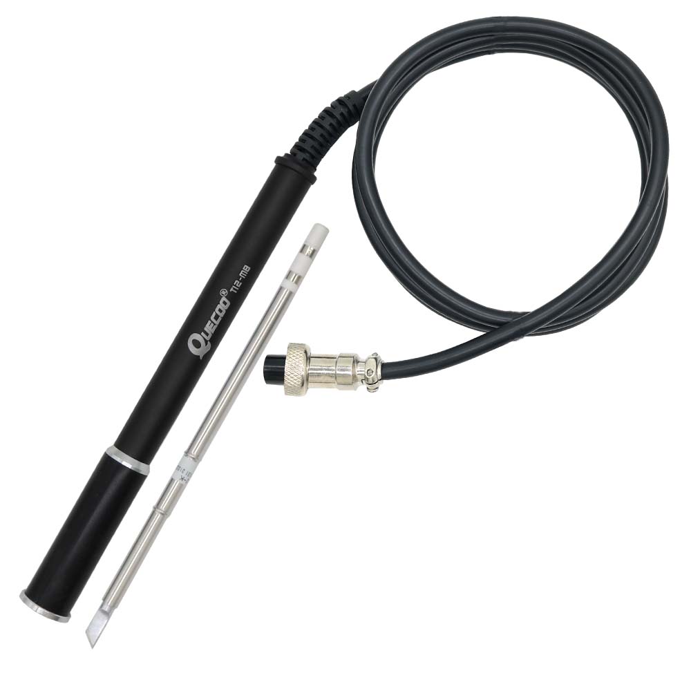 Mango negro de aleación de alu - Soldering Station T12 Oled reseña y precio