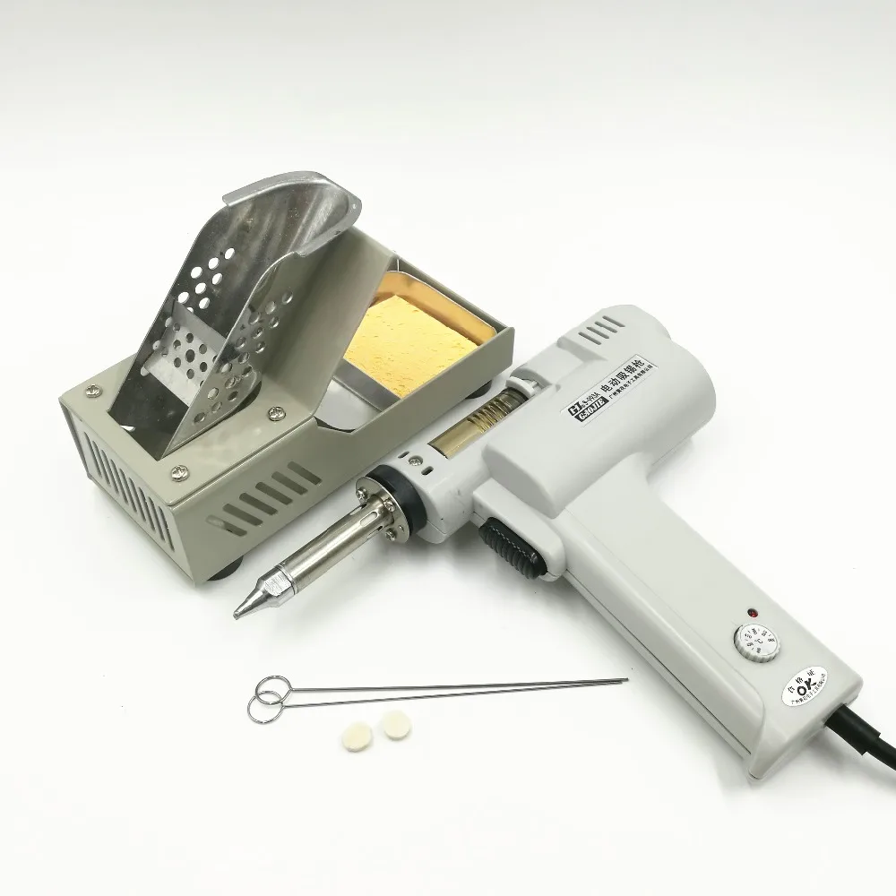 Bomba para desoldar al vacío e - Desoldering Gun Vacuum Electric reseña y precio