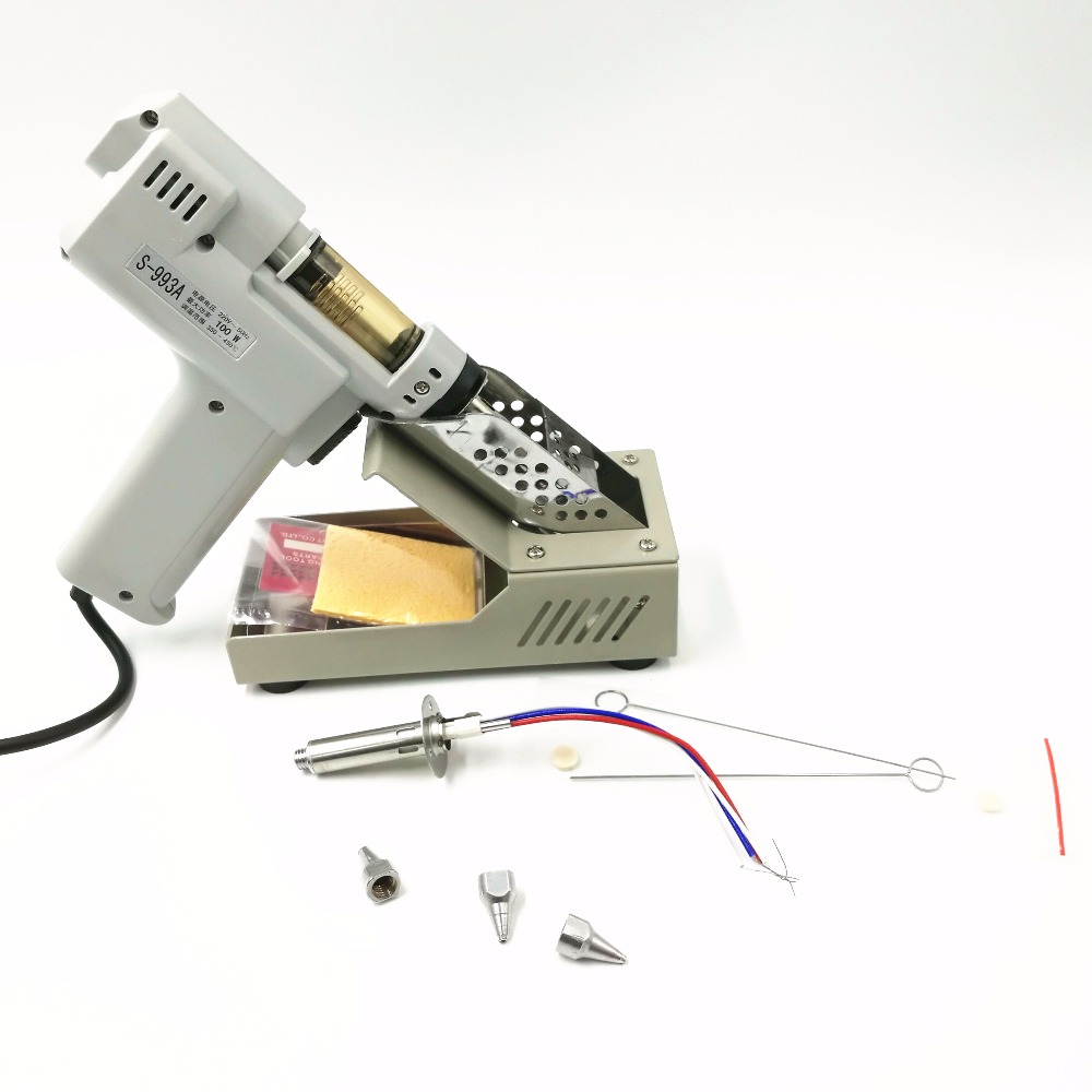 Bomba para desoldar al vacío e - Desoldering Gun Vacuum Electric reseña y precio