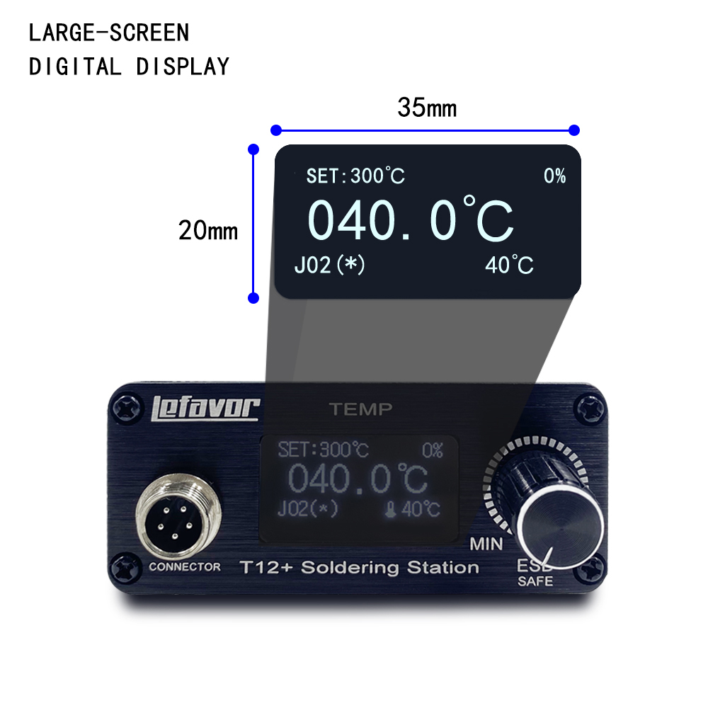 Estación de soldadura T12 +, s - Soldering Station T12 Oled reseña y precio